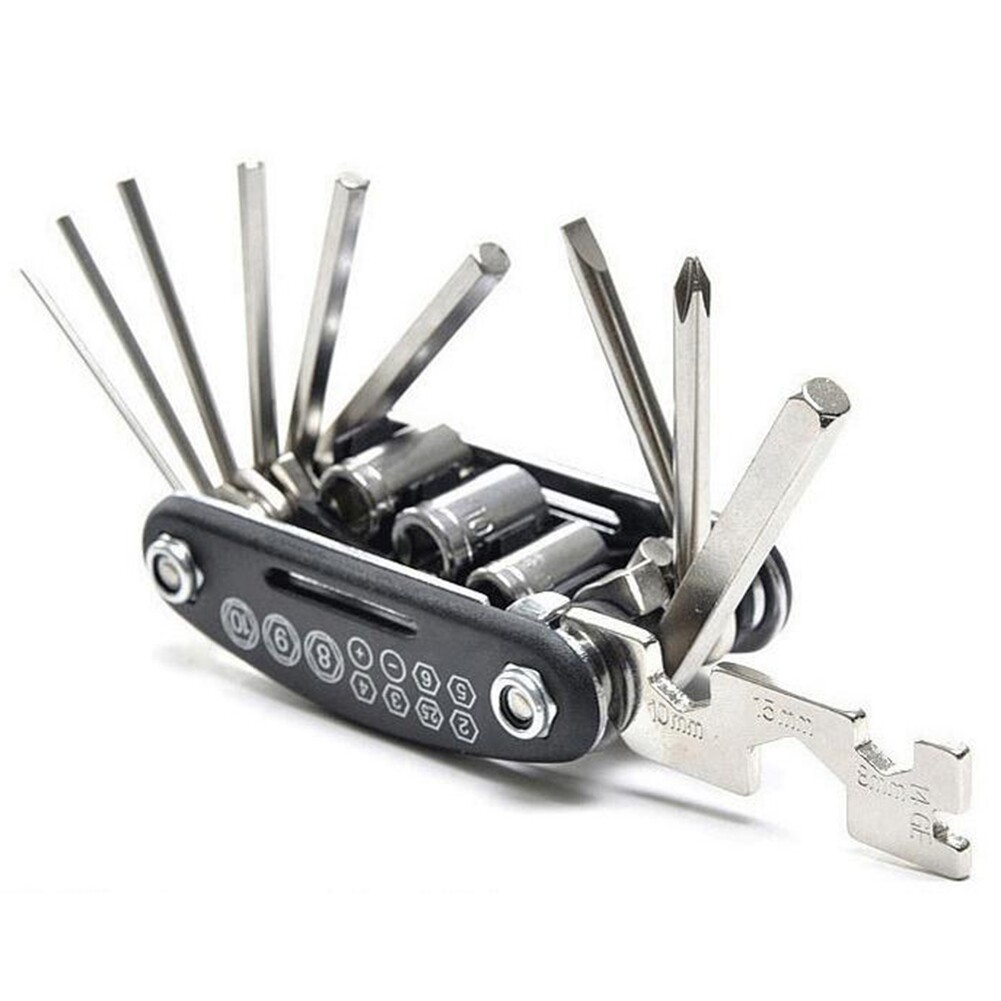 Mountain Bike Mini Socket Multi Purpose Wrench Bicycle Multi Tool Screwdriver