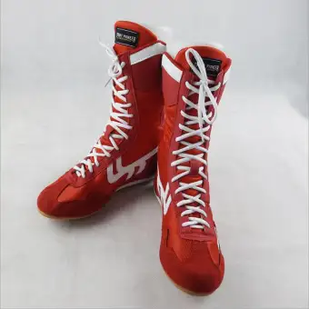 high top boxing boots
