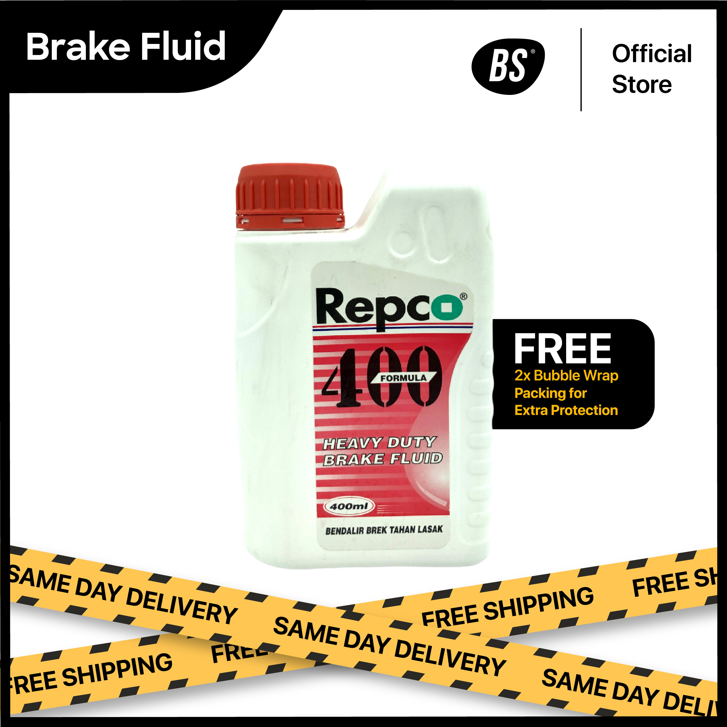 Repco Dot3 Brake Oil / Minyak Brek (Merah) / Dot 3 Brake Oil (Red