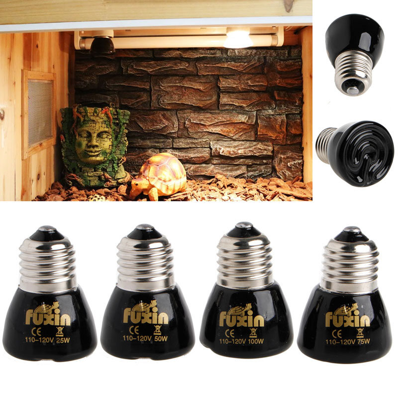 【New Arrival】 25W  tile Heat Bulb Ceramic Heating Lamp  tile Terrarium Emitter for Brooder