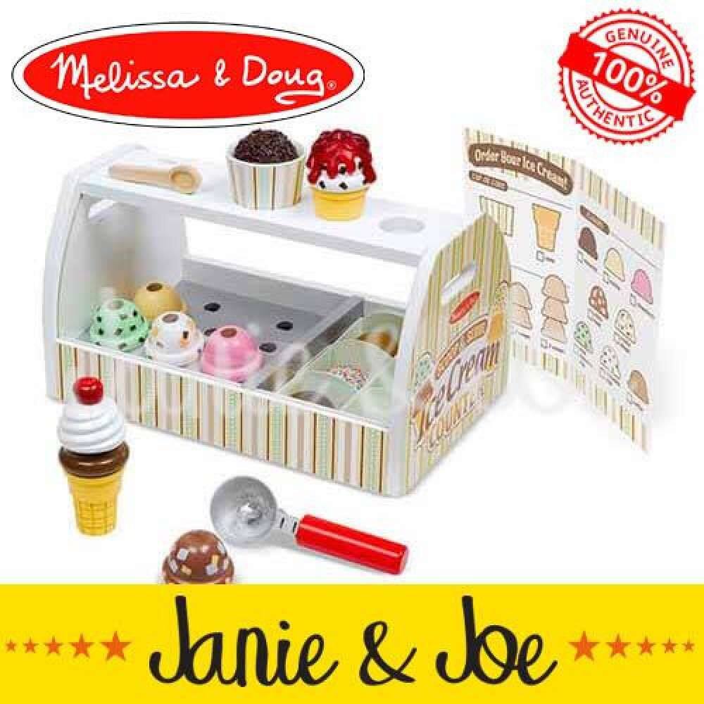 melissa & doug scoop & serve ice cream set