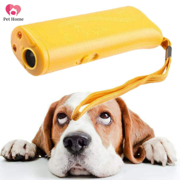 Ultrasonic Anti Barking Device Stop Bark Train Control Repeller Trainer Dog LED