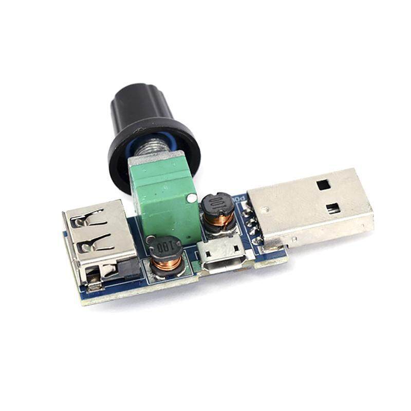 Aliname USB Bộ Điều Khiển Tốc Độ Quạt DC 4 V-12 V 5 W Đa Gear Tắt Tiếng Phụ Trợ Làm Mát Công Cụ