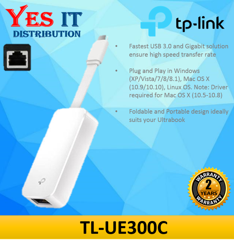 Tp Link Tl Ue300c Ue306 Usb 3 0 Otg Converter To Gigabit Ethernet Lan Network Adapter Lazada