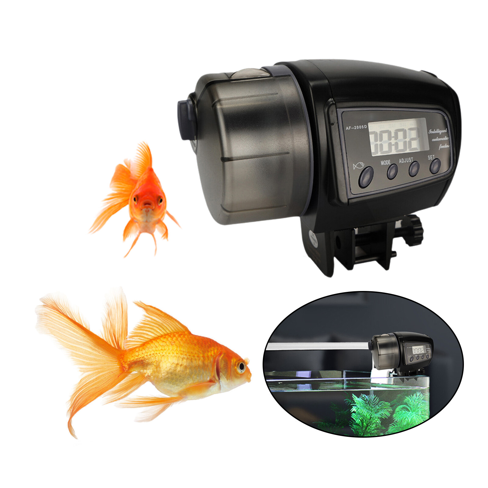 goldfish auto feeder