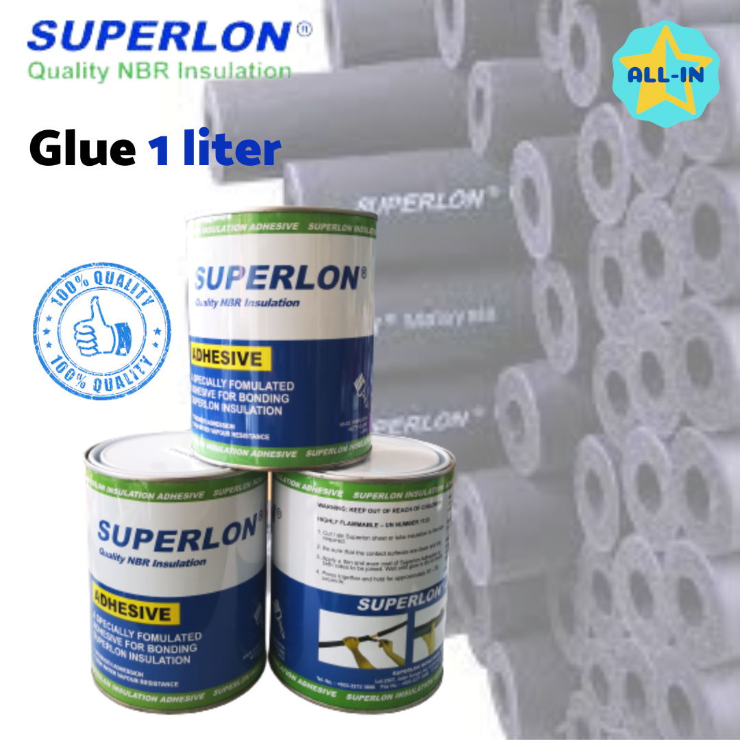 Superlon Glue Insulation Glue Aircond Adhesive Glue Superlon Gum 1L