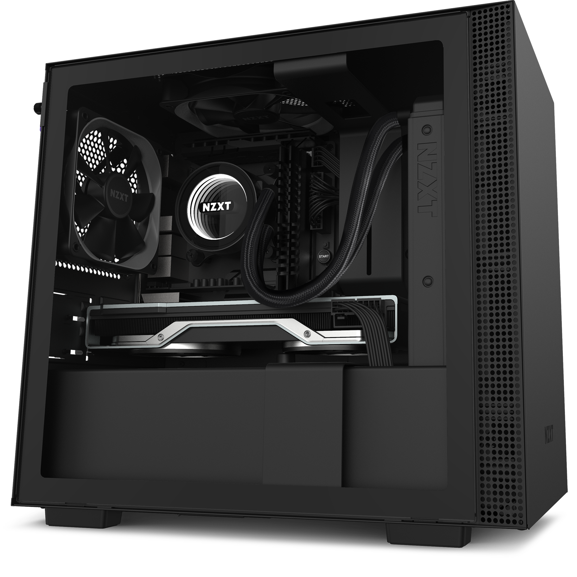 tempered glass case nzxt h210i