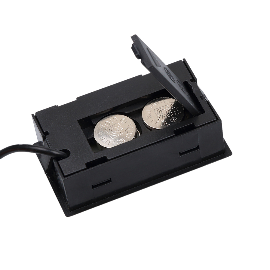 KEBIDU Nhiệt Kế Màn Hình LCD Kỹ Thuật Số Mini Cảm Biến Nhiệt Độ Máy Đo Độ Ẩm Tủ Đông Nhiệt Kế Máy Đo Độ Ẩm Với Đầu Dò 1M Dùng Trong Nhà Bếp Quán Bar