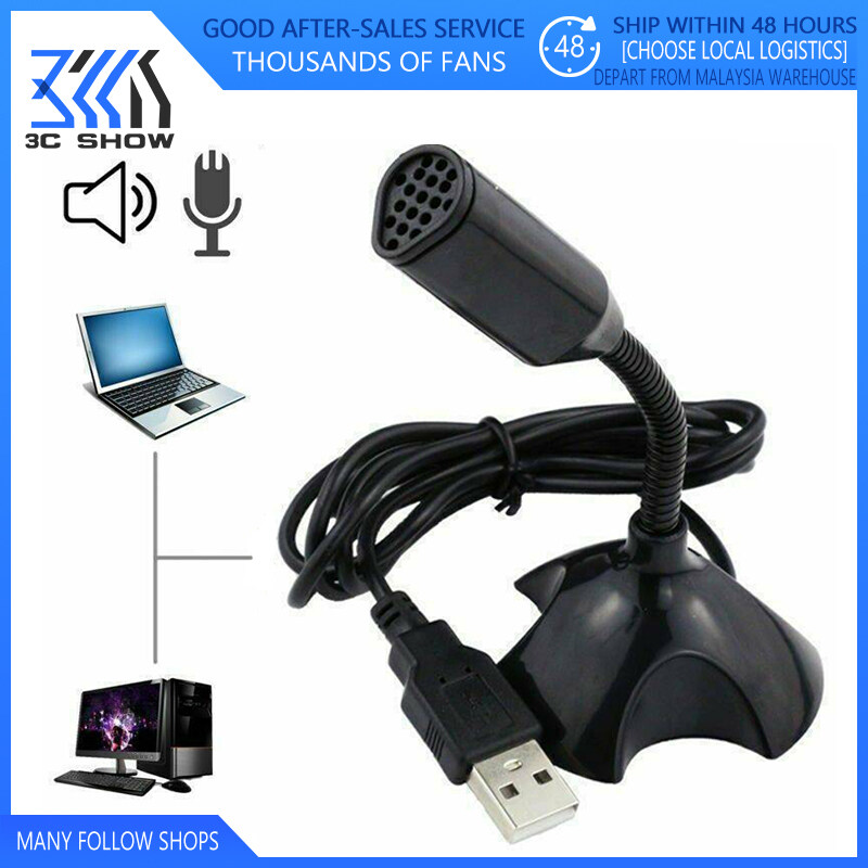 [Furious Fast] PC Desktop Speech Microphone Universal USB Gaming