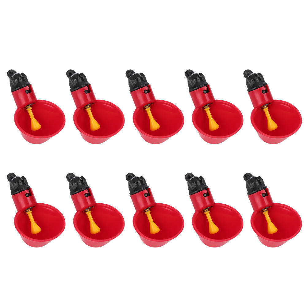 Vòi Uống Nước Cho Gà Br 10 Chiếc Vòi Uống Nước Tự Động Cho Gà Bát Nước Uống Cho Gà Br/Dụng Cụ Uống Nước Cho Lồng
