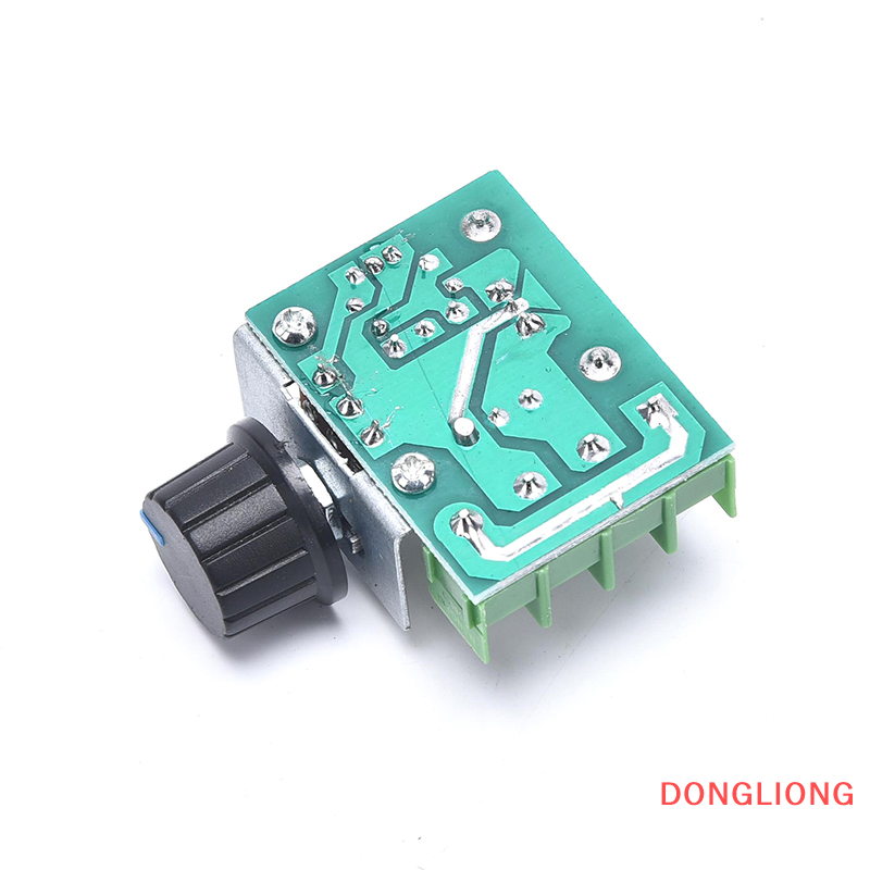DONGLIONG Dimmer 220V 2000W Speed Controller Dimmer Switch Electronic Voltage Regulator