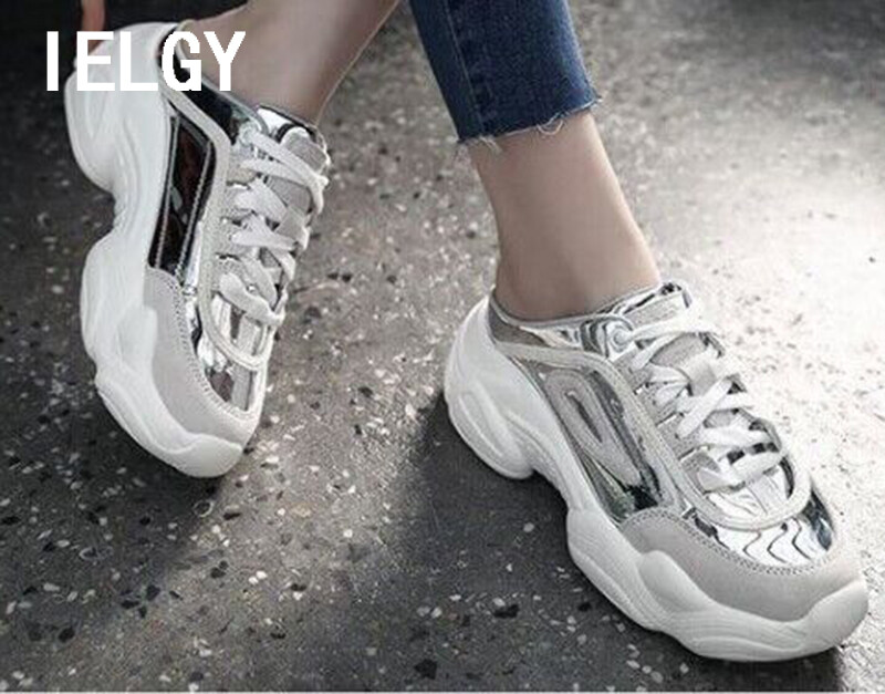 IELGY Baotou semi-slippers women's thick sole daddy shoes without heel