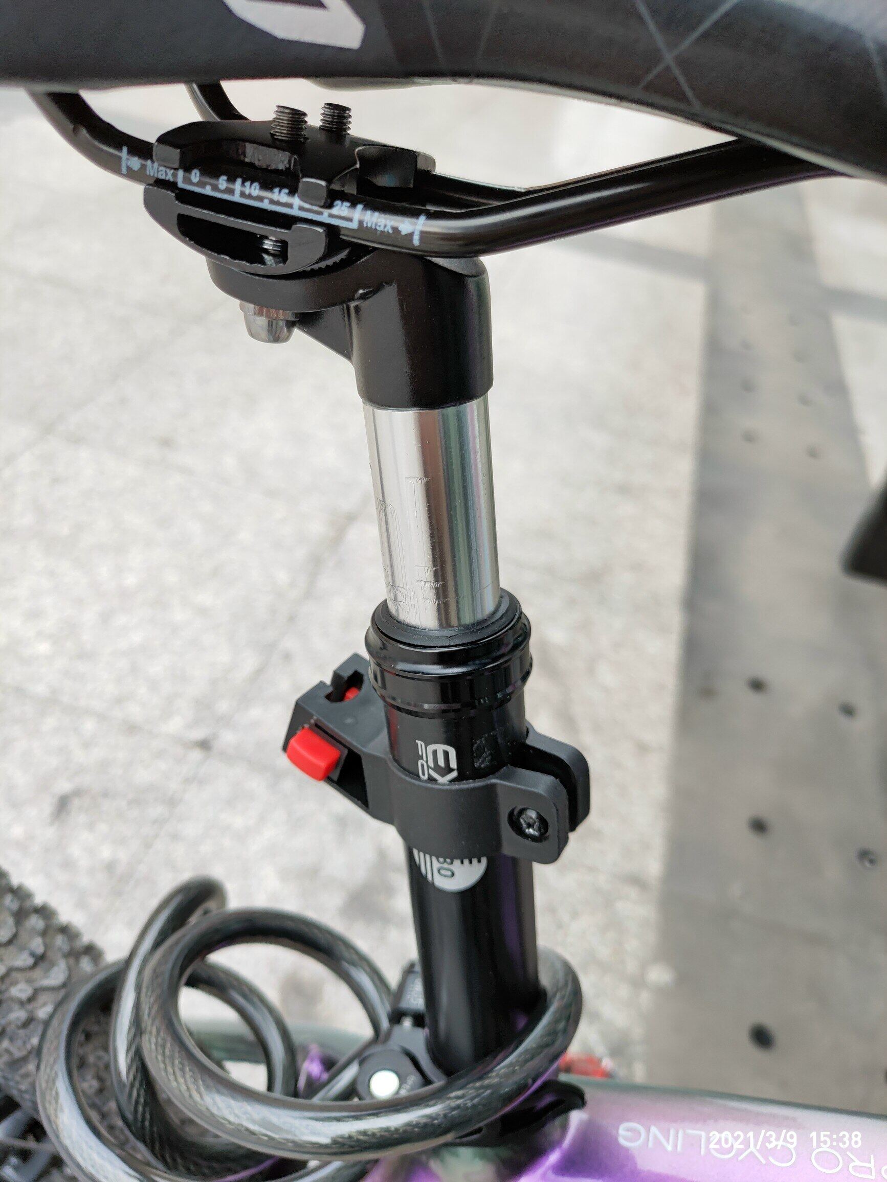 KS EXA MTB Shock Seatpost Damping ที่นั่งโพสต์ Suspension 27.2 28.6 30.