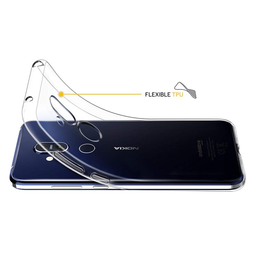 Ốp Lưng Silicon Trong Suốt Cho Nokia X7, Ốp Lưng Nokia 8.1