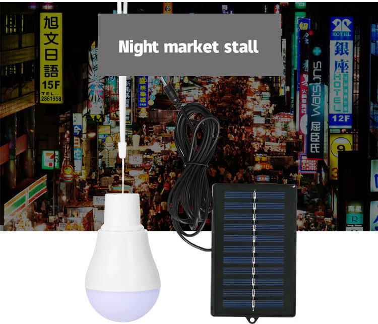 XINGMUDENGSHI Led Solar Cell โคมไฟกลางแจ้ง Super Bright หลอดไฟฉุกเฉิน ...