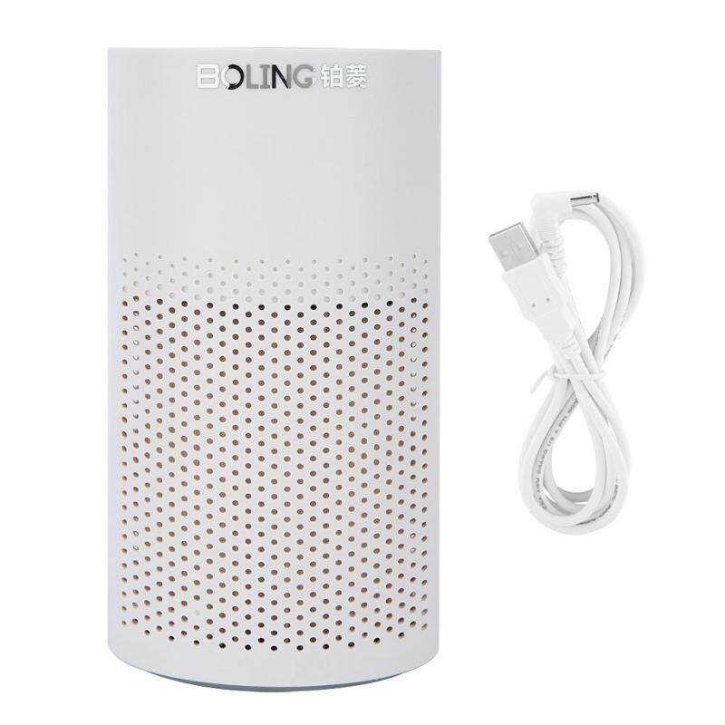 Sterilization PM2.5 Odor Removal Car Office Home Air Filter Purifier Cleaner Deodorizer USB Singapore