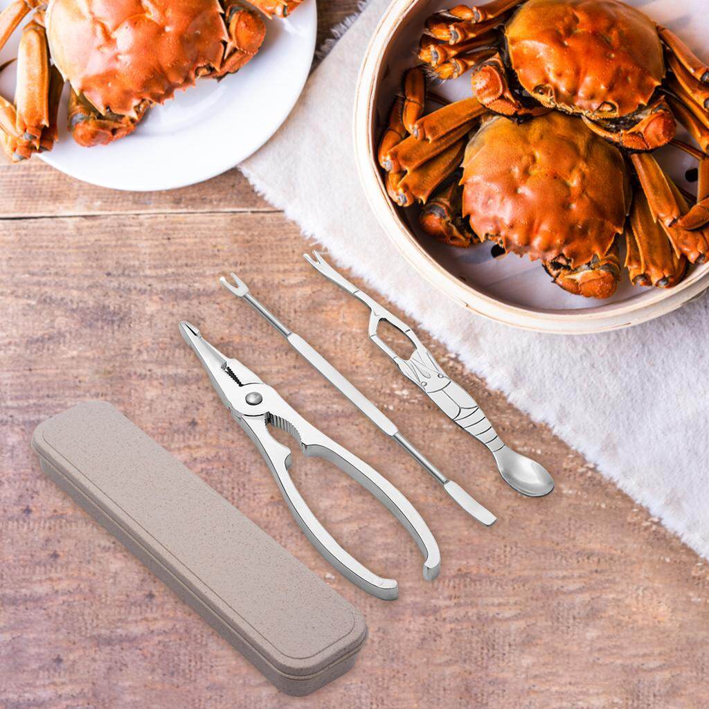 Moon Professional Seafood Tools Set Crab Leg Crackers and Tools for Kitchen