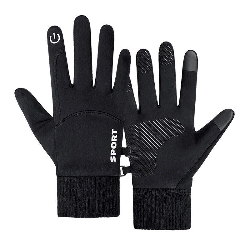 Winter Windproof Men Gloves Thermal Warm Outdoor Sports Glove Breathable Touch Screen Waterproof Anti Slip Bike Cycling Gloves