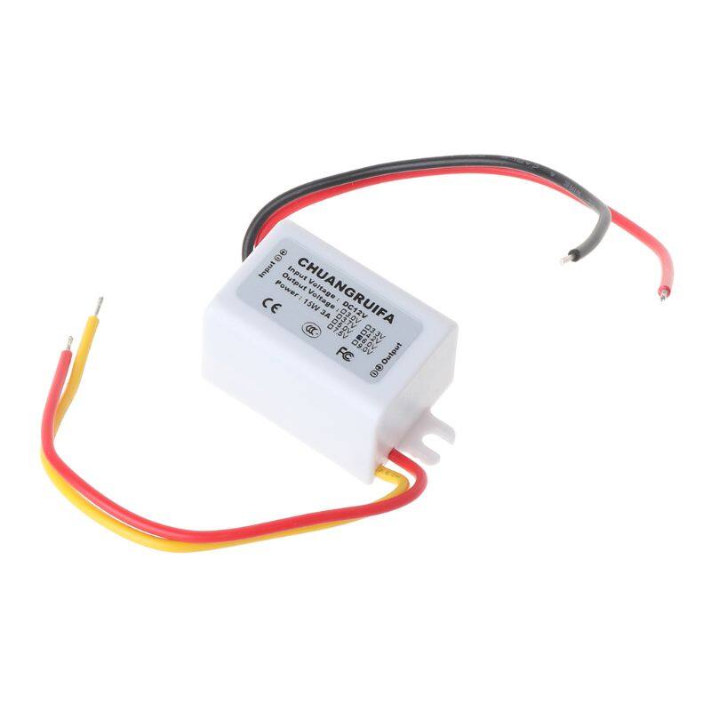 Bộ Chuyển Đổi DC Chống Nước Mới 1 Cái, Mô-đun Cấp Nguồn 12V Hạ Xuống 6V 3A 15W