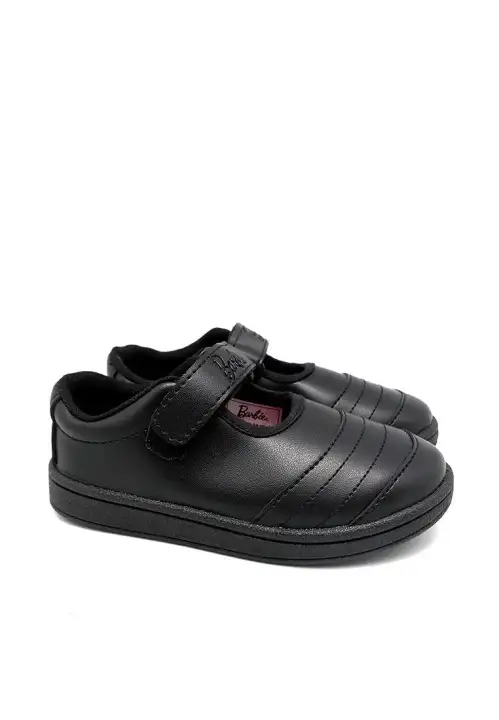 barbie black school shoes