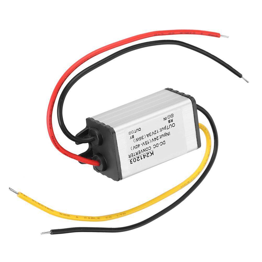 DC-DC Converter 24V to 12V High Efficiency Step down Power Supply 3A