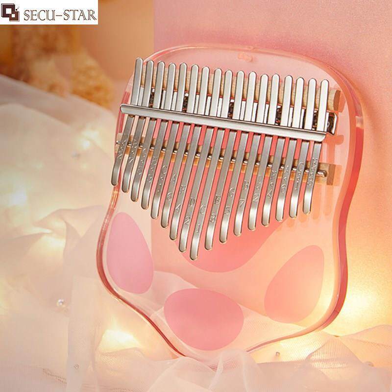 SECU-STAR VBH Kalimba 17 Key Thumb Piano Acrylic Crystal 21 Key Transparent Finger Piano Musical instrument Malaysia