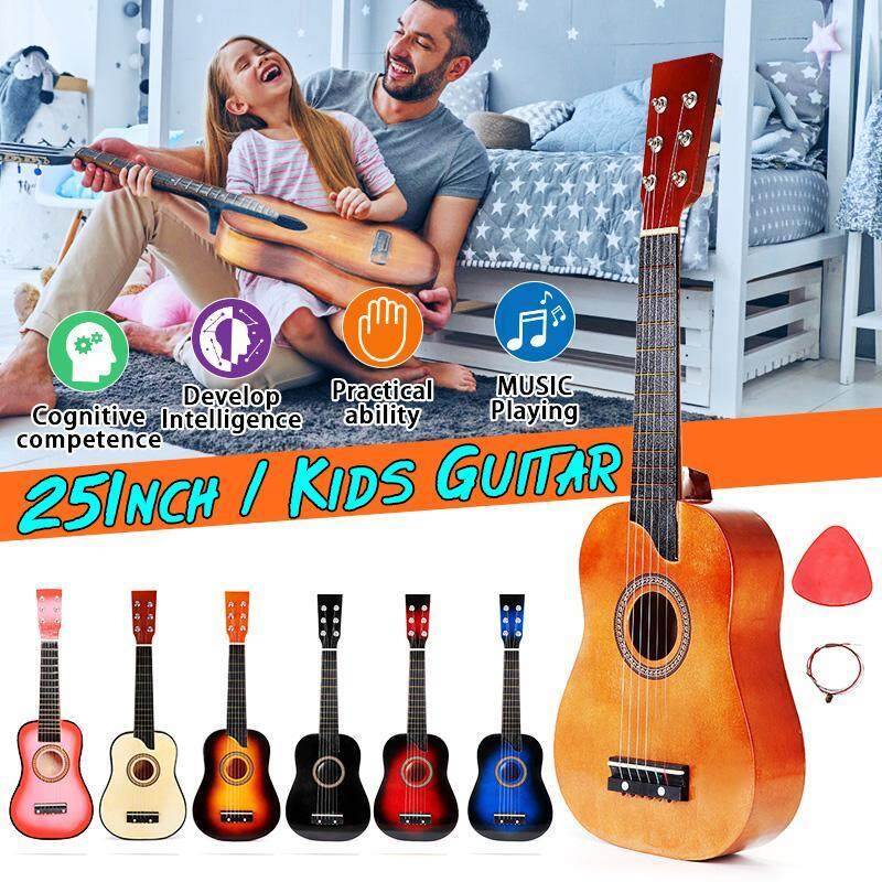 25 Children Kids 6 String Acoustic Guitar Beginner Practice Musical Instrument Malaysia