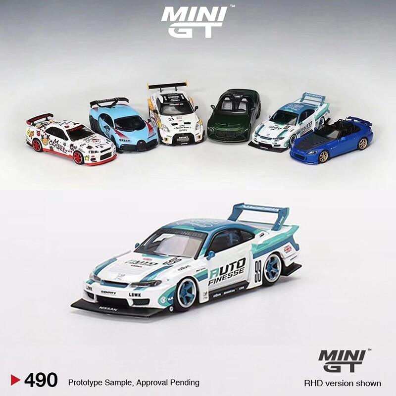 MINI GT 1:64 Model Car Niss LB-Super Silhouette S15 Silvia