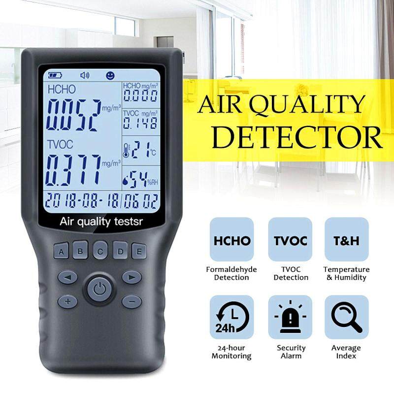 Portable Air Quality Detector HCHO TVOC Tester UBS Humidity Detector Car Office Singapore