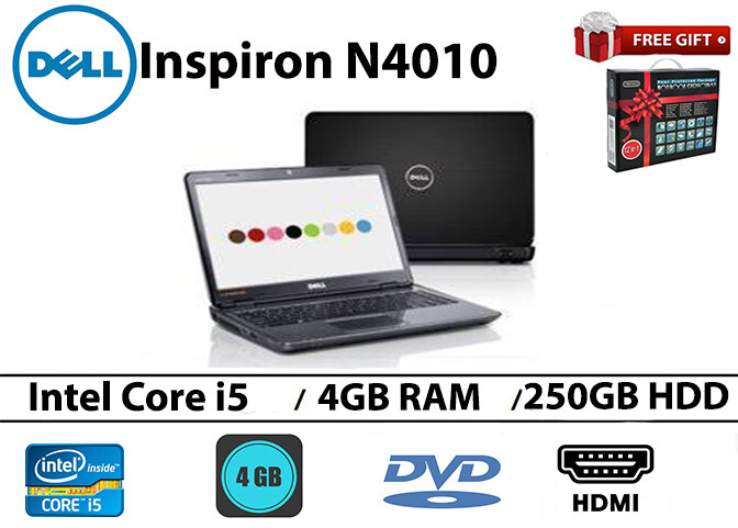 Dell Inspiron N4010 Intel core i5 4GB RAM 500GB HDD 14 INCH Malaysia