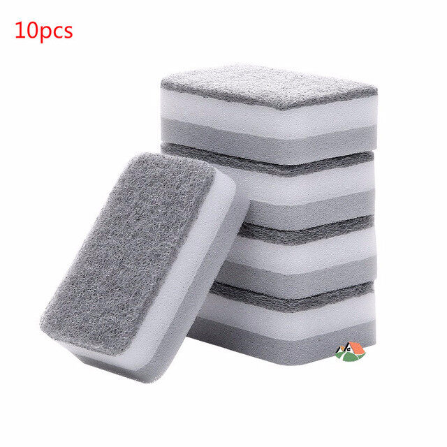 10 miếng bọt biển tẩy bọt biển thần kỳ miếng bọt biển melamine làm sạch nhà bếp, cho phòng tắm văn phòng