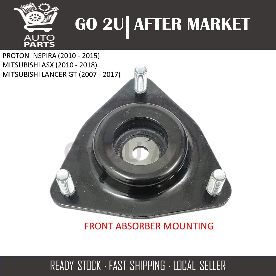 FRONT ABSORBER MOUNTING -MN101372 MITSUBISHI LANCER GT 2.0 2007-2017 ...