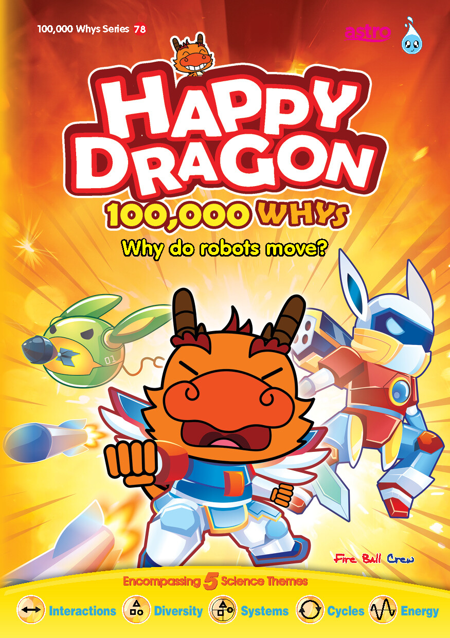 EN【HUP LICK】Happy Dragon 100000 Whys (46-80) 开心乐龙龙 十万个