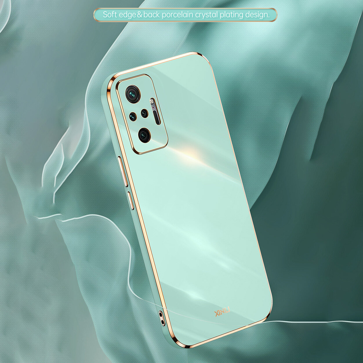 Lenuo vỏ điện thoại gọng vuông silicon Ốp điện thoại mềm mạ 6D sang trọng cho Xiaomi Redmi Note 12 11S 11 Pro 5G 12 Pro + 5G 9S 7 8 Pro 9 10 Pro Max 10 5g sáng bóng vỏ điện thoại Ốp lưng