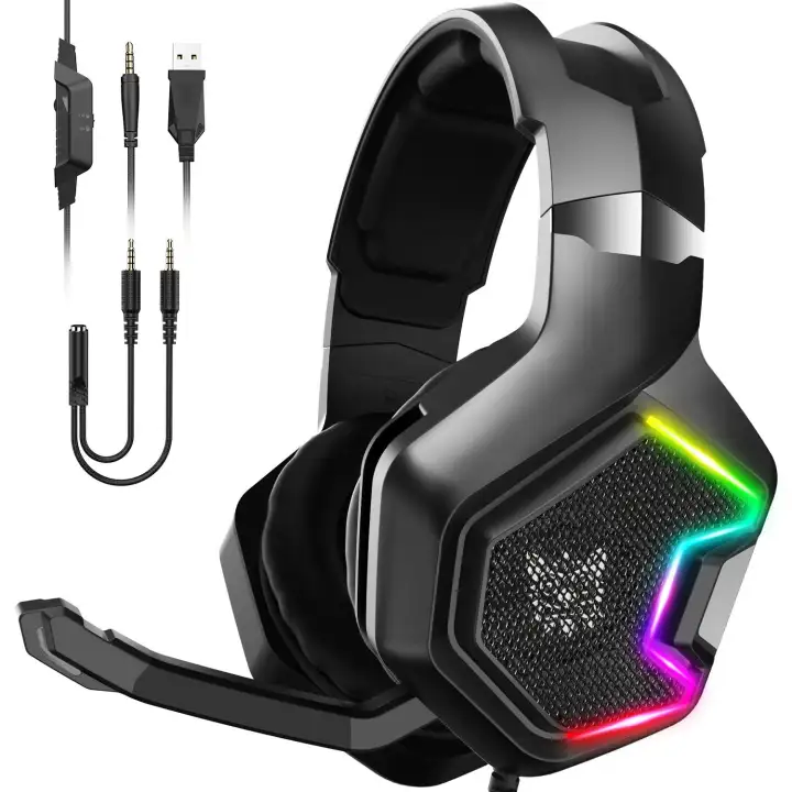 gaming headset surround sound noise cancelling