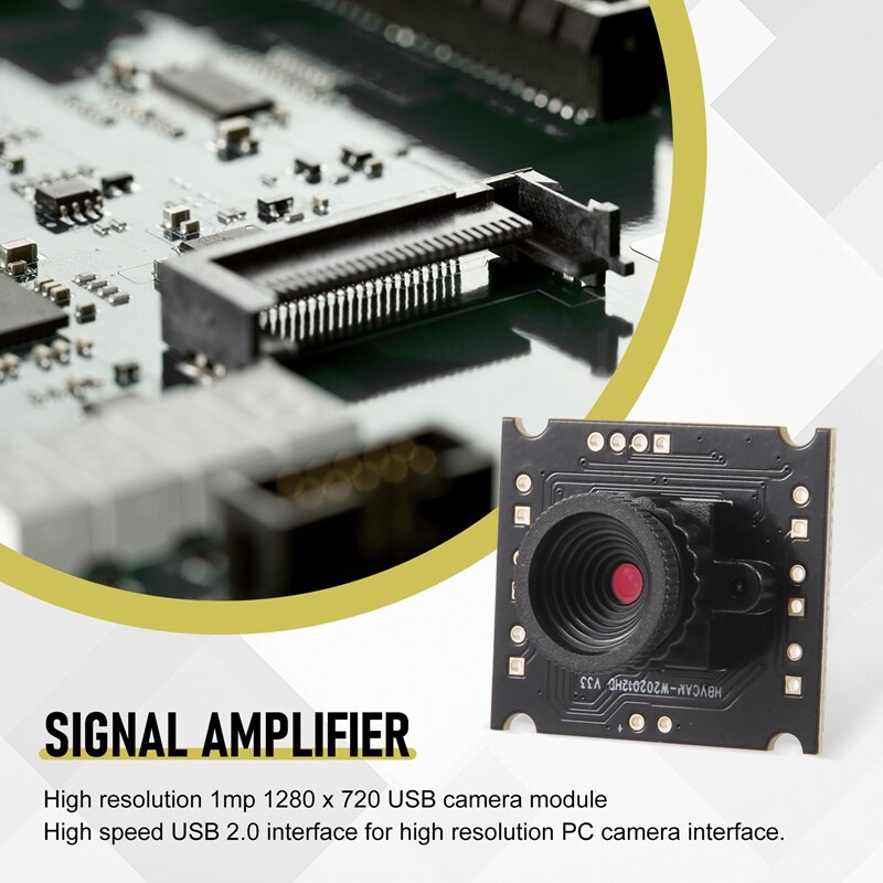 USB Camera Module OV9726 CMOS 1MP 50 Degree Lens USB IP Camera Module for Window Android and Linux System