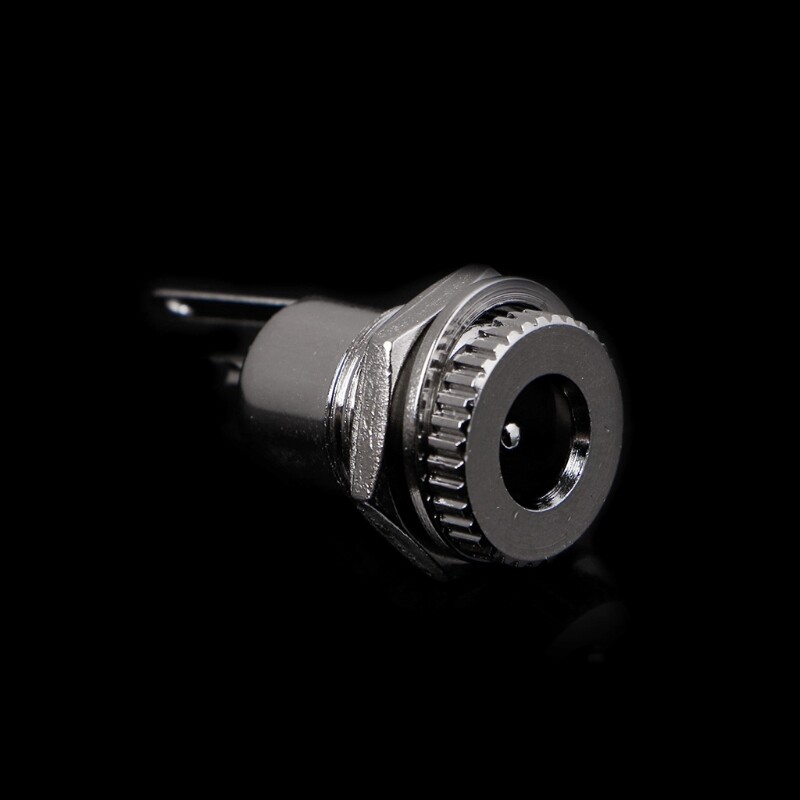 5.5 Mm X 2.1Mm Cho Ổ Cắm Giắc Cắm Điện DC Đầu Nối Gắn Bảng Điều Khiển Cái