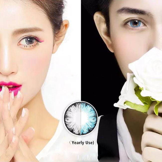 1 Pair MAXIY Colour Contact Lens Beauty Cosmetic contacts Yearly Use