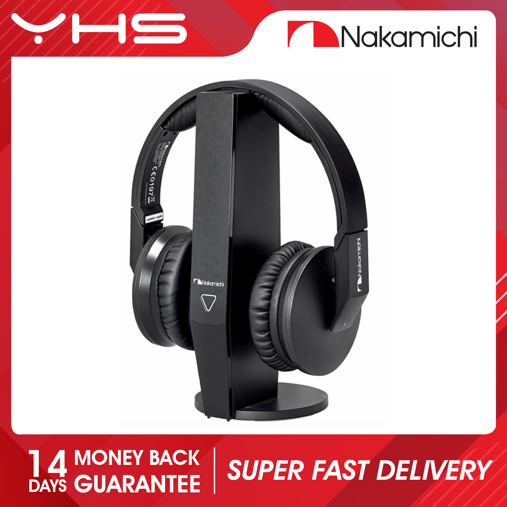 nakamichi hdr1059 active noise cancelling bluetooth headphones