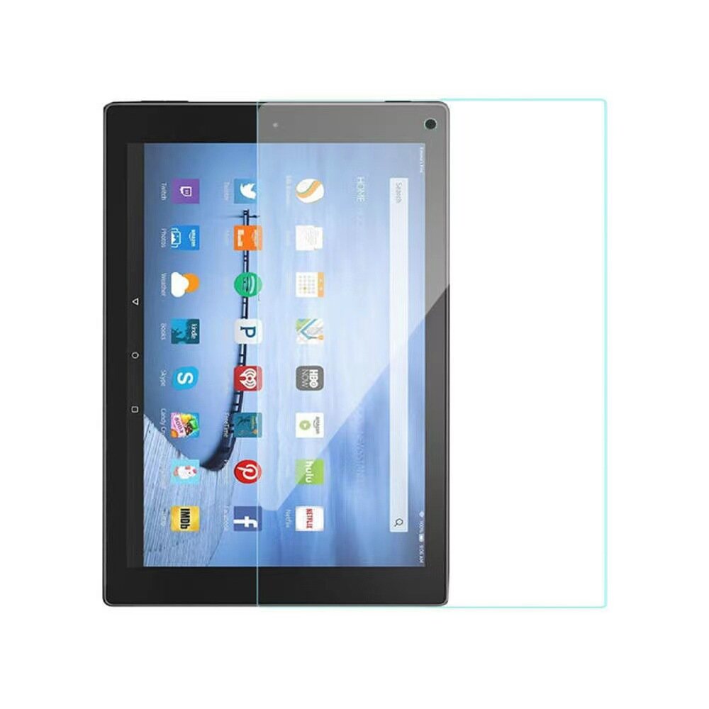 Clear tempered glass screen protector for amazon fire hd10 2023 13th 7 2017 2019 9th 2022 12th gen hd8 2016 2018 2020 2015 2021 fire max 11 kindle sribe oasis protective film hd 8 plus 10 screen guard skin