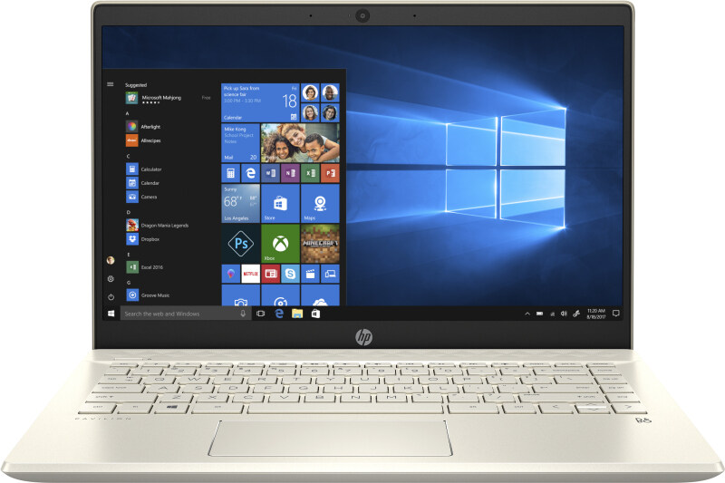 HP Pavilion 14-ce3073tx Gold Laptop (2A996PA)/ 35,6 cm (14) Full HD 1920 x 1080 pixels/ 10th gen Intel® Core™ i7 processor (i7-1065G7)/ Windows 10 Home/ 8GB DDR4-SDRAM/ NVIDIA® GeForce® MX250 2GB GDDR5/ 512GB SSD Malaysia