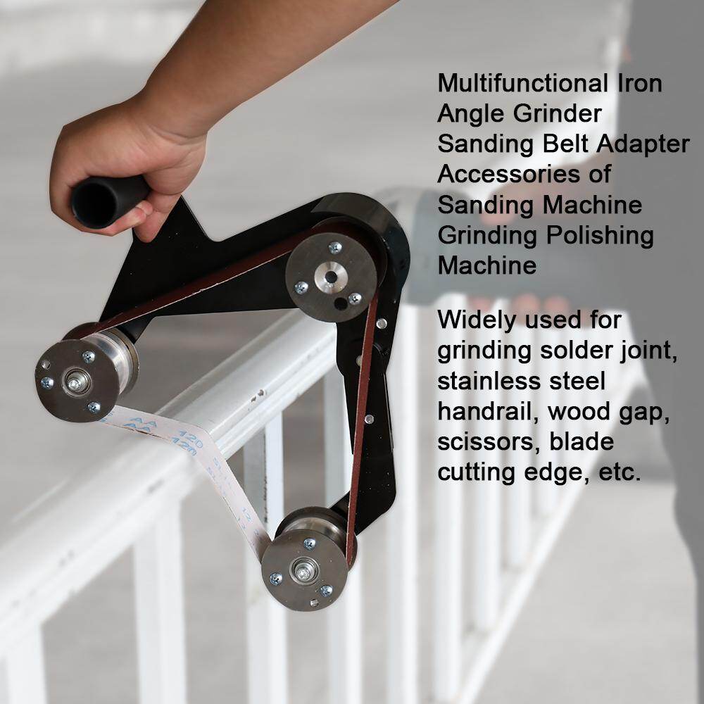 KKmoon Multifunctional Iron Angle Grinder Sanding Belt Adapter Accessories of Sanding Machine Grinding Polishing Machine