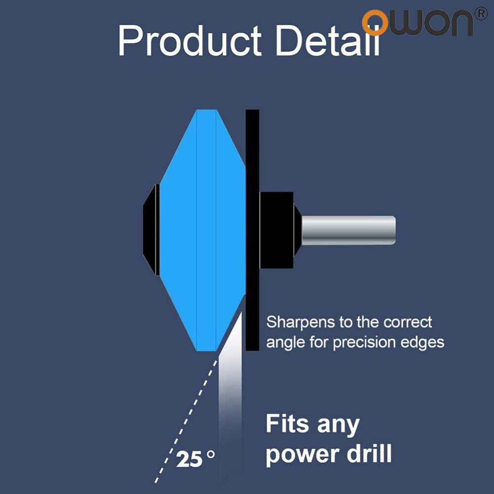 Blade Sharpener Professional Sharp Speed Grinding Universal Electric Lawn Mower Blade Sharpener Balancer Rotary Grinding Tools Lawnmower Accessories