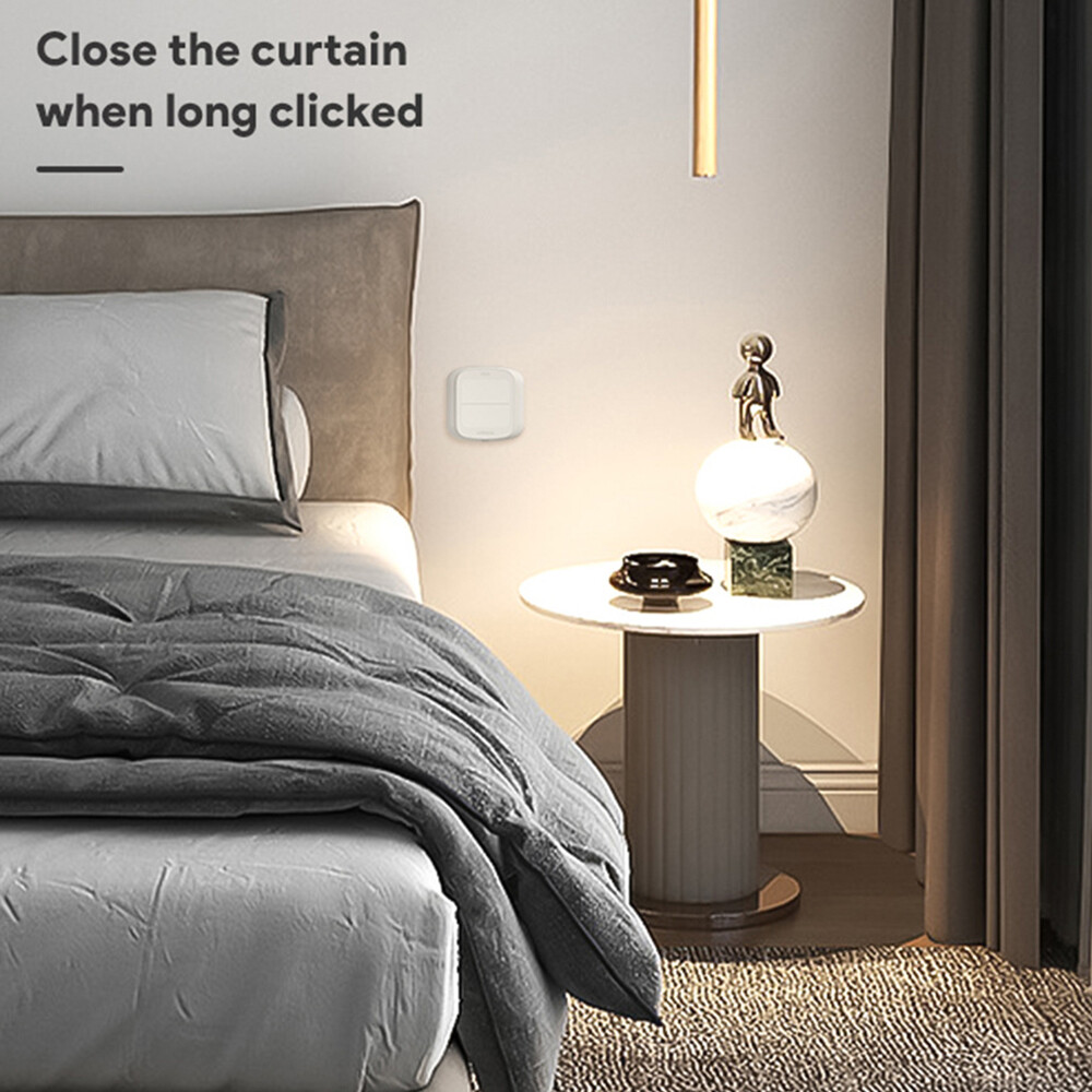 [Dueplay] tuya wifi thông minh/ZigBee chuyển hai nút điều khiển từ xa công tắc bấm dạng đẩy 2gang 6 cảnh không dây thông minh nhà điều khiển từ xa tự động hóa kịch bản chuyển đổi