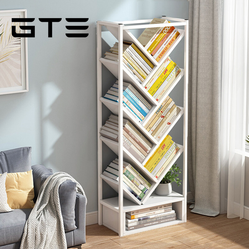 Tabletop Bookshelf, Tree Shape Bookshelf, Book Storage Organizer