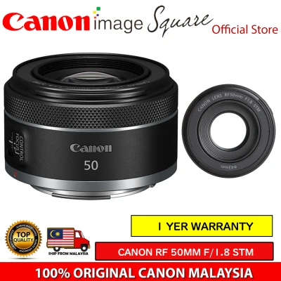 Ready stock! Canon RF 50mm RF50mm f1.8 STM Lens 100% Original Canon Malaysia