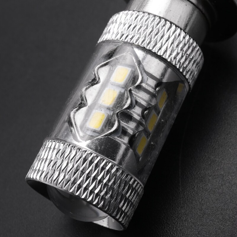 H6 Headlight LED Light Bulbs ,12V Xenon White P15D1/H6M 80W Fog Light