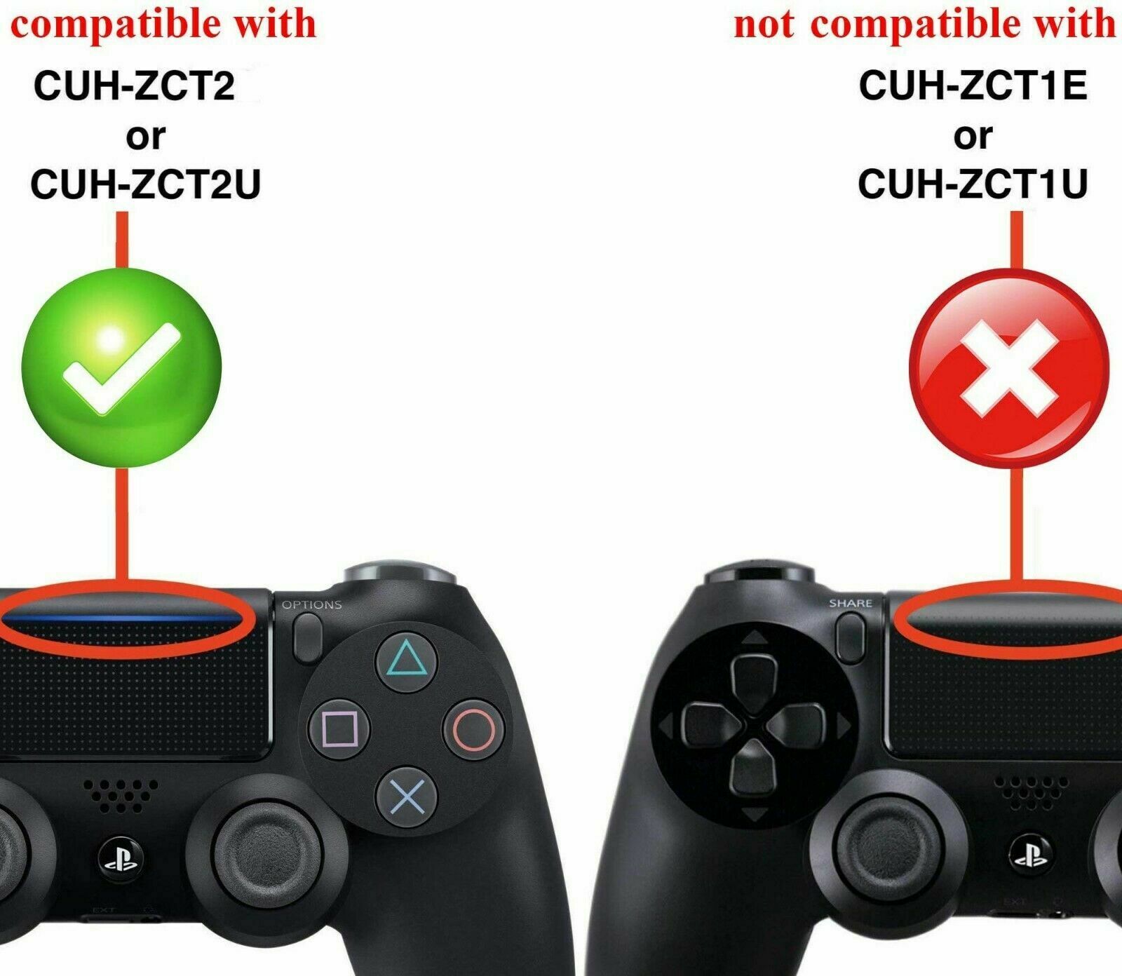 2 PCS Battery & Cable For Sony Playstation PS4 Pro Dual shock 4 Pro Controller