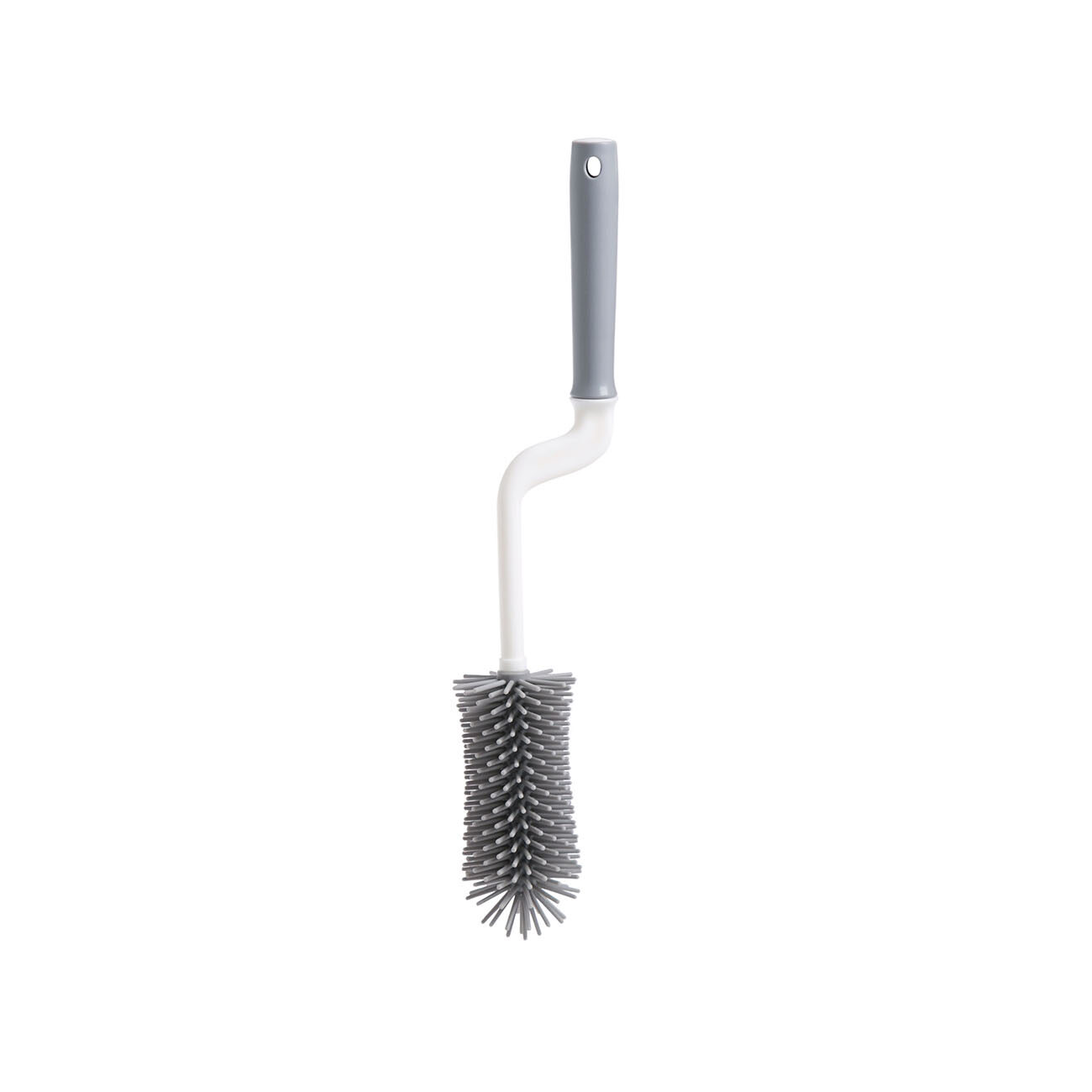 Homenhome 1pcs Soft Silicone Bottle Brush Kitchen Cleaning Brush Long Handle