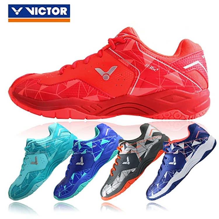 VICTOR Wake รองเท้าแบดมินตันรุ่น Victory 362,รองเท้าแบดมินตันทนทานต่อการฉีกขาดกันลื่นสำหรับผู้ชายและผู้หญิง